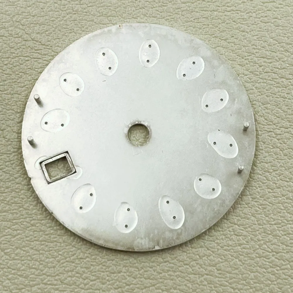 NH34 dial diameter 28.5mm change four-pin watch literal green luminous diving surface disc accessories