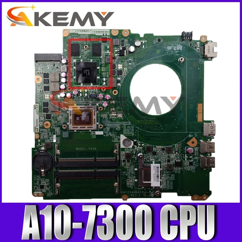 

For HP 17-F Laptop motherbard 790770-001 790770-501 790770-601 A10-7300M DAY23AMB6F0 100% fully tested
