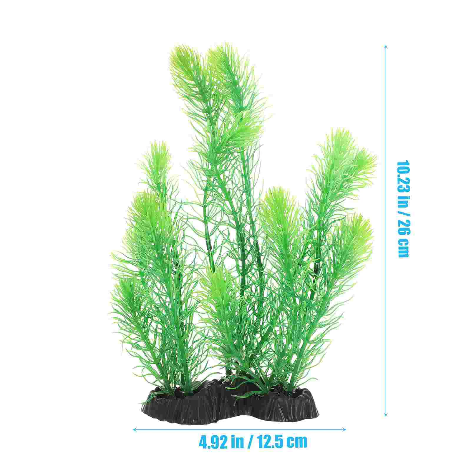 Искусственные аквариумные растения имитация рогона принадлежности для