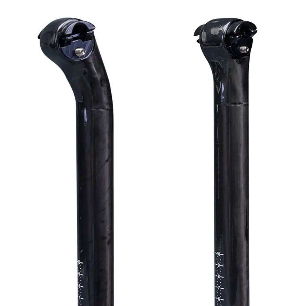 

Glossy UD Carbon Fiber Bicycle Seatpost Bike Seat Tube Cycling Seat Post Offset 5mm / 25mm Diameter 27.2mm 30.8mm 31.6mm
