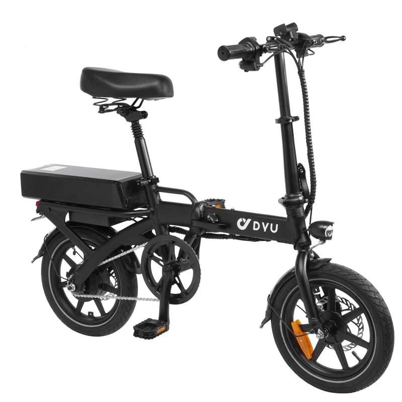 

14 inch wheel Portable lightweight electric bike moped adult e-bike bicycle electric mini motorcycle