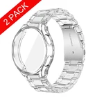 Ремешок защитный для Samsung Galaxy Watch 4 4440 мм, прозрачный резиновый браслет для наручных часов 4 Classic 4642 мм Active 2 4044 мм