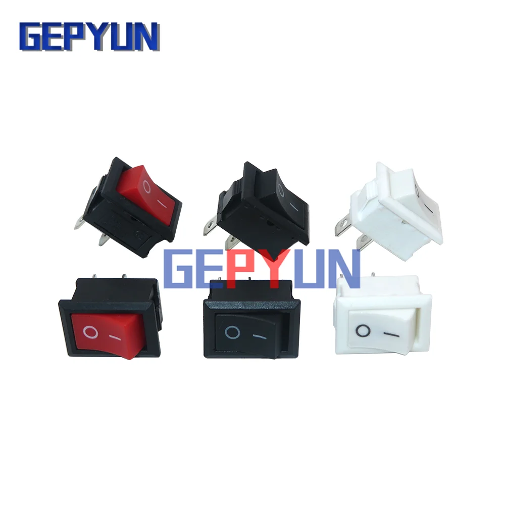 10 шт., 2-контактный переключатель питания KCD1 15*21 мм, 15*21 мм