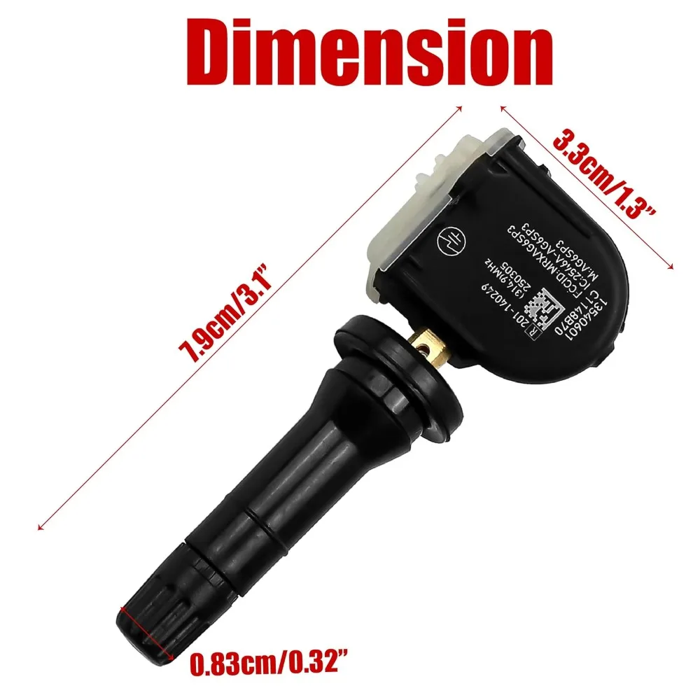 Фото 4 шт. 13540601 датчик контроля давления в шинах TPMS для Buick Enclave Cascada Encore Envision LaCrosse Regal Verano 315 МГц №2