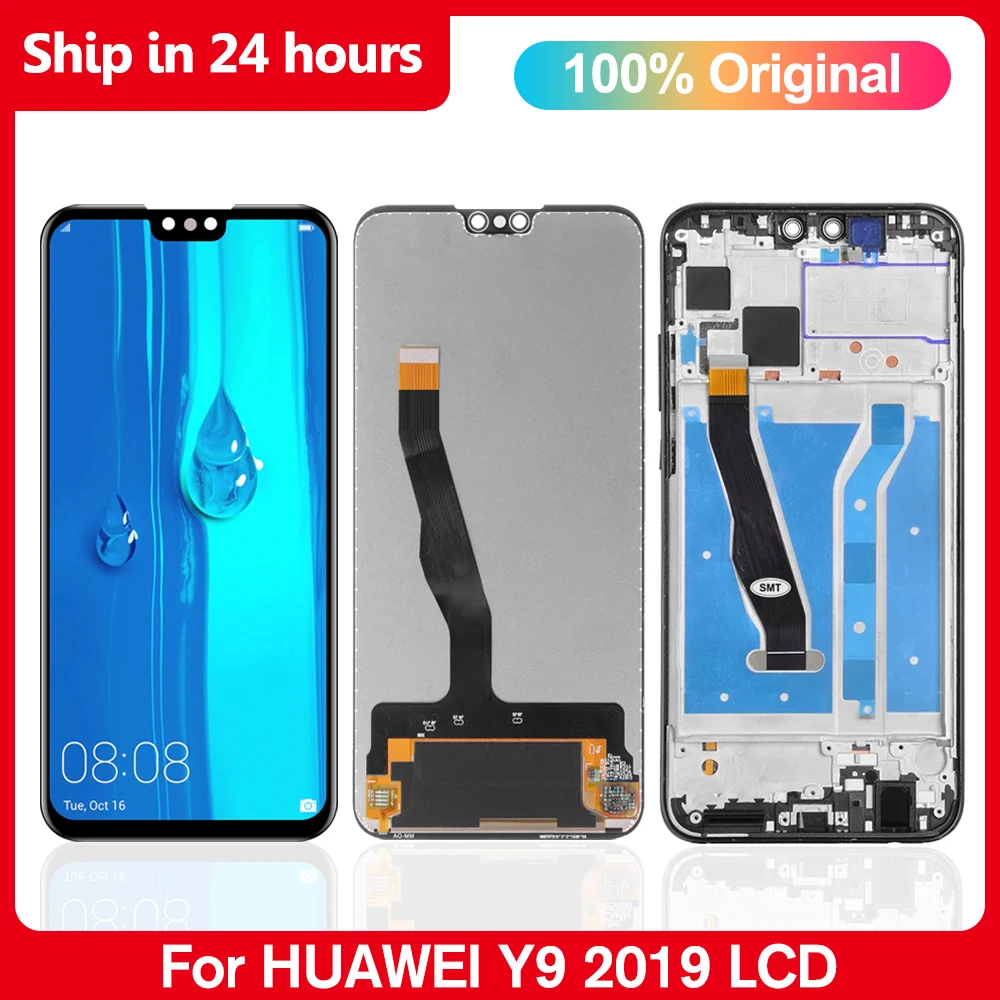 

6.5" Original For Huawei Y9 2019 Display Replacement, For HuaweiY9 JKM-LX1 LX2 LX3 LCD Touch Screen, Enjoy 9 Plus Dispaly Repair