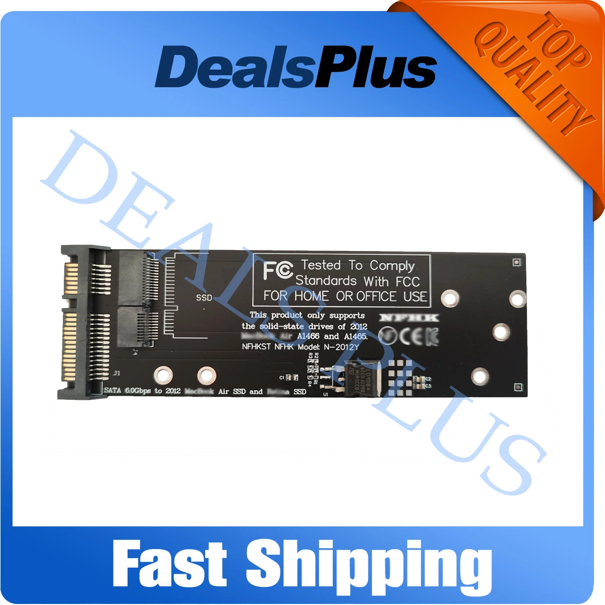 Новая заменяемая плата адаптера M.2 SSD на SATA для MacBook Air A1370 A1465 A1369 A1466 2010-2013 A1398 A1502 2013-2015