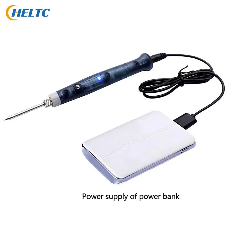 

Portable USB Soldering Iron Professional Electric Heating Tools Rework With Indicator Light Handle Welding Gun BGA Repair Tool