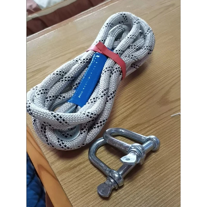 

5 м/7 м 10 т автомобильный буксирный трос разных размеров автомобильный уличный прицеп буксировочный трос аварийно-спасательный трос очень надежный и износостойкий