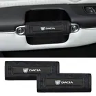 2 шт. Защитная ручка дверной ручки для салона автомобиля, теплый чехол для Dacia Duster Logan MCV Sandero Stepway Dokker устройства, автомобильные аксессуары