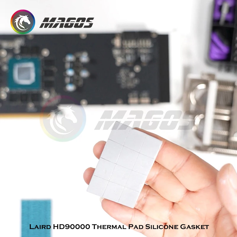 Фото Термопрокладка RTX 4080 4090 GPU VRAM Для Охлаждения видеокарты Laird HD90000 №5