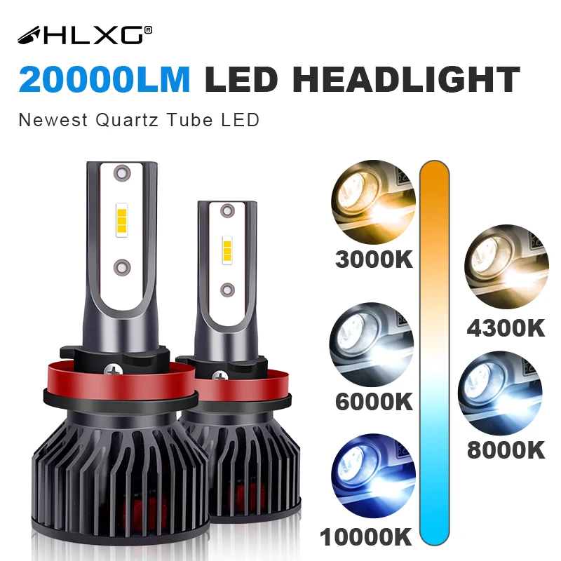 H7 Led Turbo H4 H1 H11 HB4 HB3 9005 9006 lamp canbus Headlight Bulbs Cars Auto Fog light Motorcycle Nebbia 12V 6000K 4300K HLXG