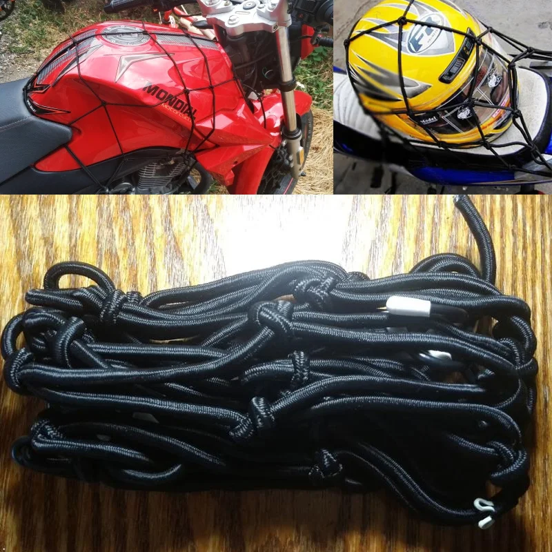 

Universal Bungee Cargo Net Motorbike Helmet Mesh Storage Motorcycle Luggage Net for Honda Cbf125 Cbf150 Cbf600 Cbf1000 Cb400 600