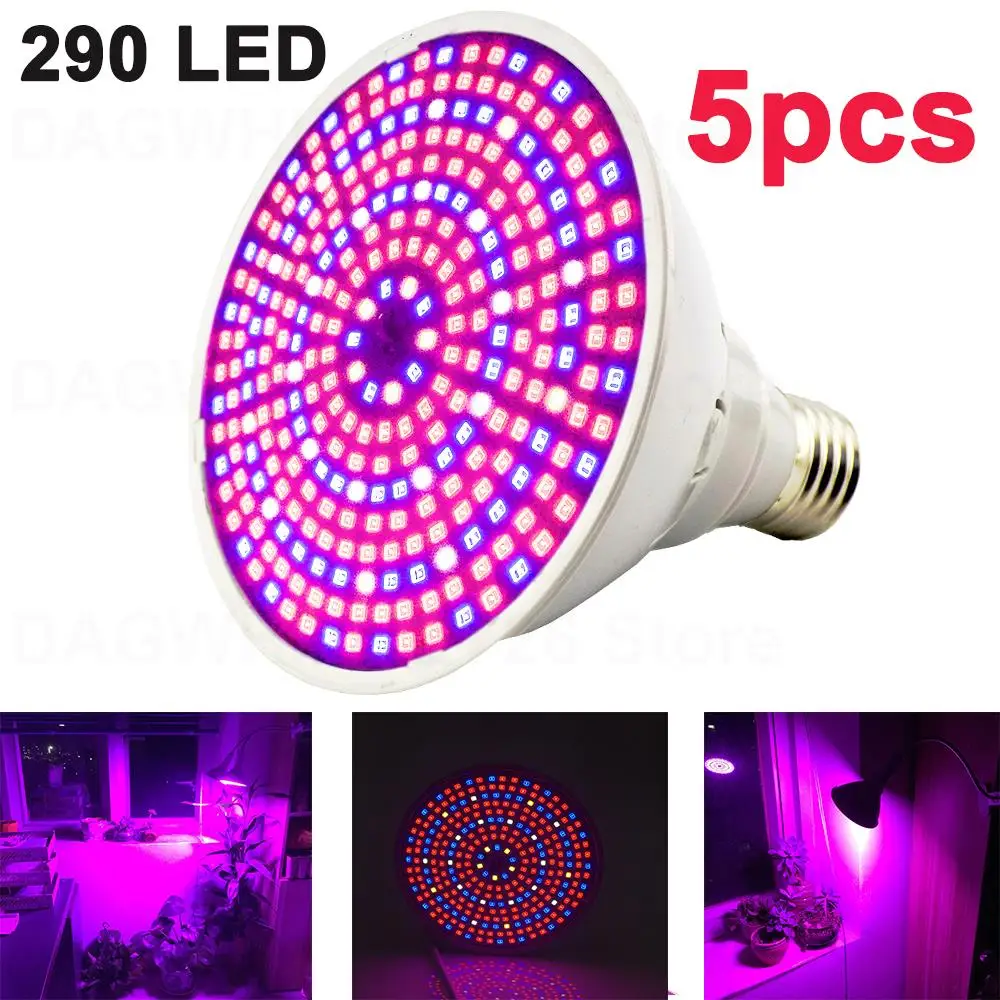 

5 шт., лампа полного спектра для выращивания растений