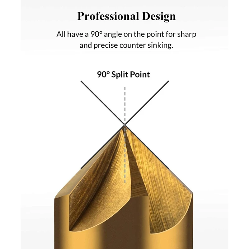 6 шт. набор сверл с шестигранным хвостовиком 1/4 дюйма