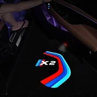 Автомобильные аксессуары 2X светодиодный Автомобильный Дверной светильник логотип лазерный проектор приветственная лампа приветственный свет призрак аксессуары для X2 F39