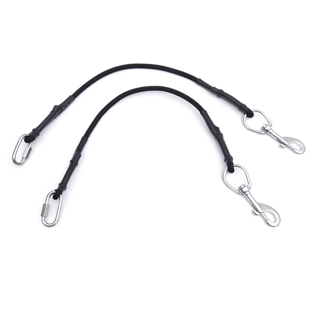 

2pcs Scuba Diving Sidemount Bungee Professional Rigging Loose Cable