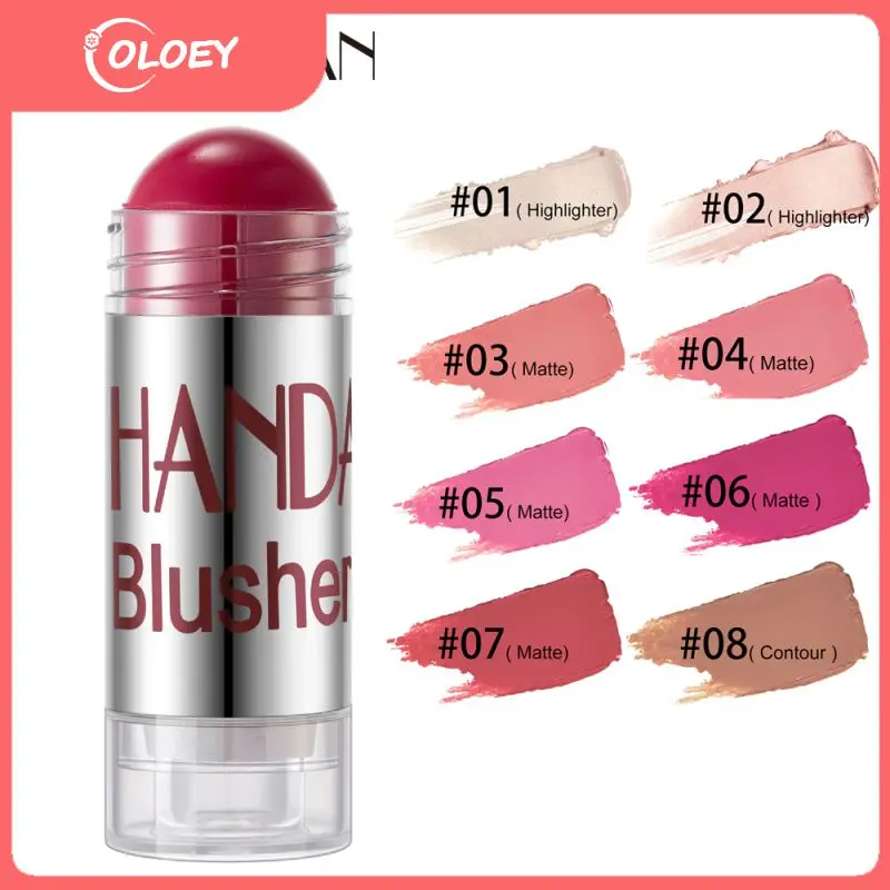 

Bronzer Contour Cream Blush Face Makeup Highlighter Blusher Contour For Women 8 Color Rouge Cream Make-up For Women