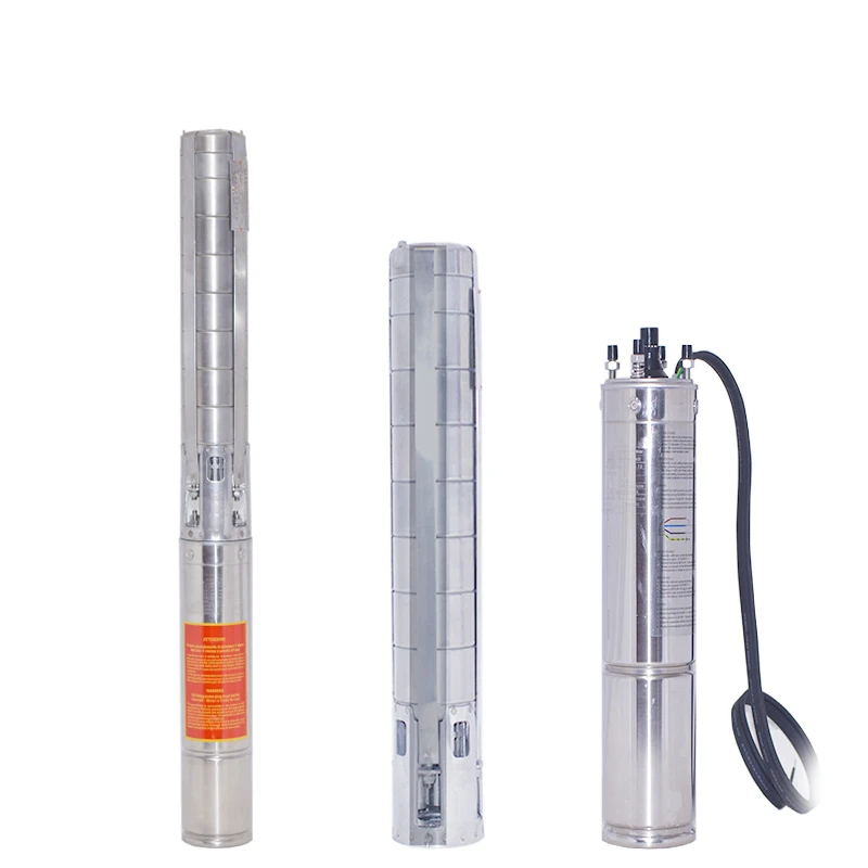 

HOP Submersible deep well pump AC solar power borehole water well pump system for irrigation