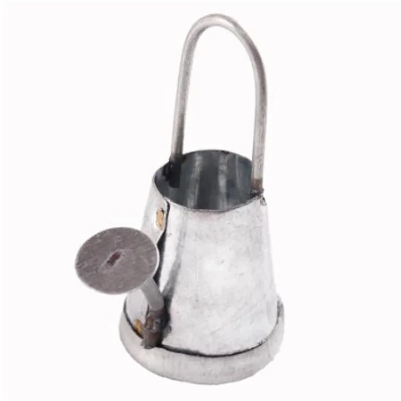 

1/12 Dollhouse Miniature Metal Watering Pot Model Garden Decoration Accessories