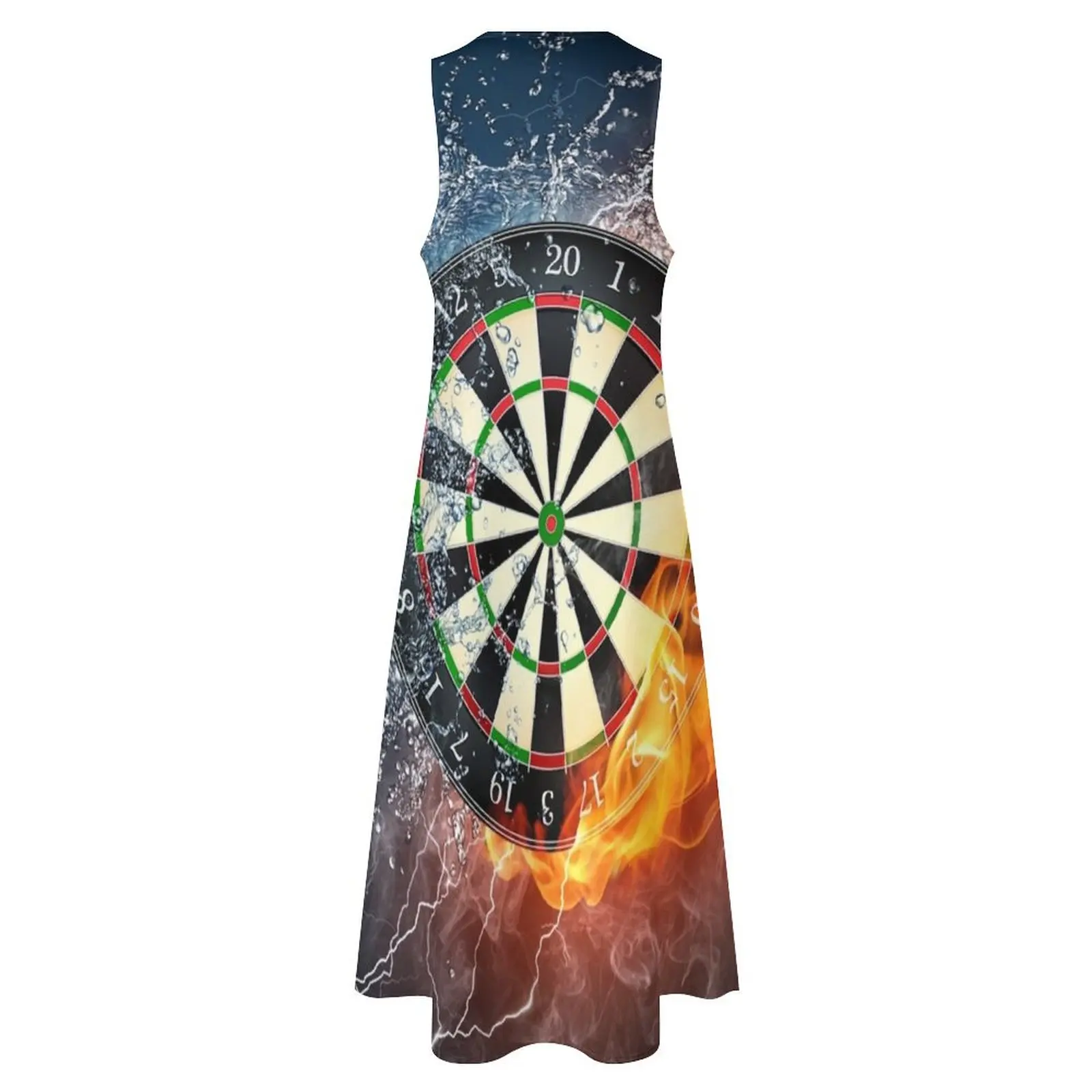 Длинное платье Fire And Ice Dartboard женские платья для торжественных случаев женщин