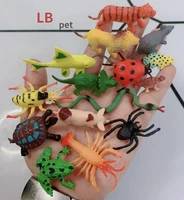 pet supplies simulation insect ornament mini animal model pvc turtle frog marine life toy small pet decoration craft