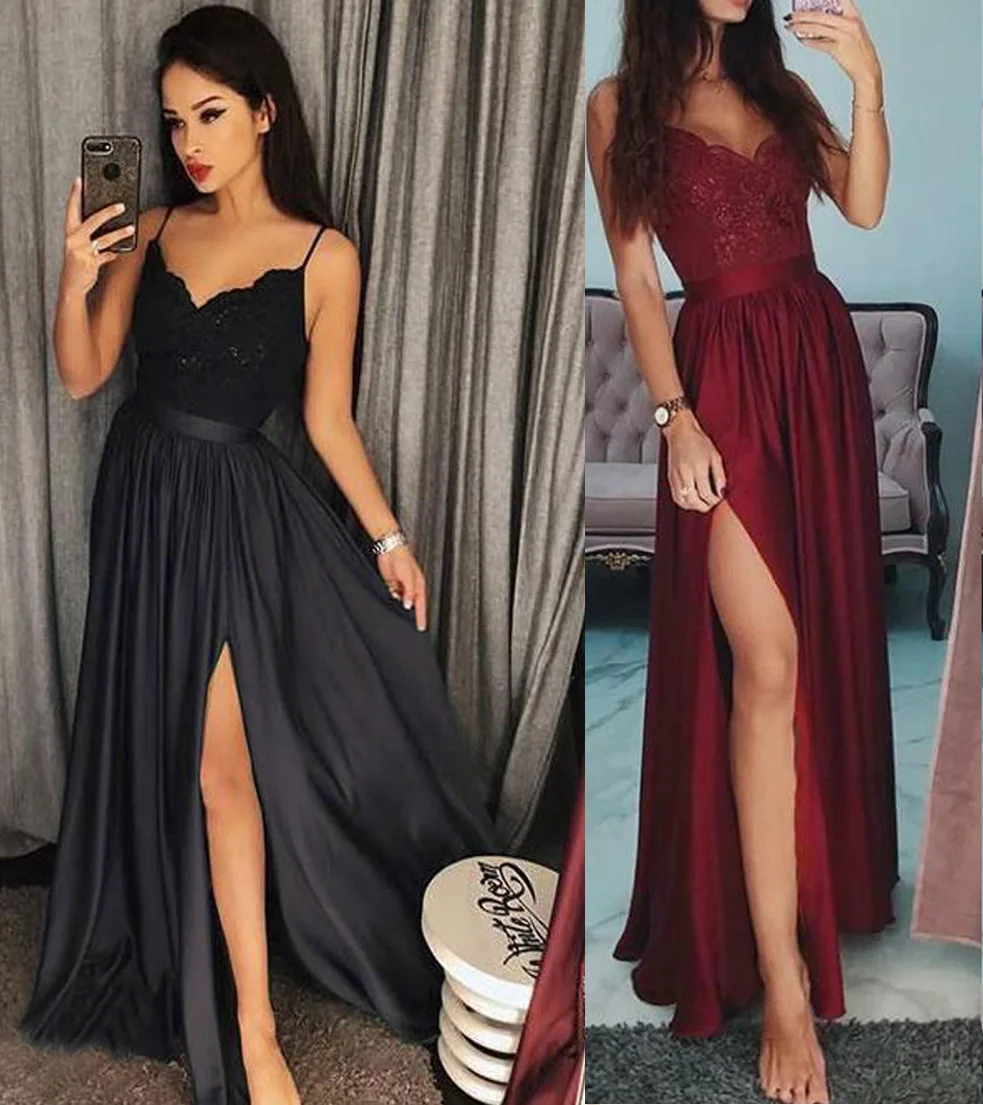 Elegant Party Dresses for Women 2022 Evening Prom Formal Designer Clothing Sexy Sequin Ceremony Cocktail Birthday Outfits