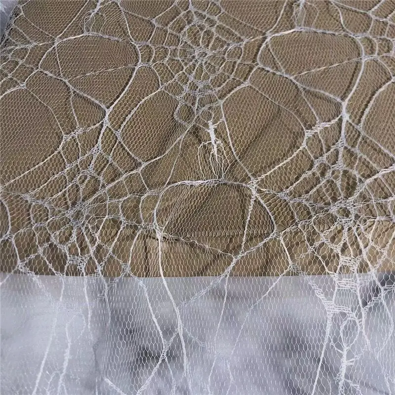 Черная кружевная ткань для одежды юбка платья на Хэллоуин материалы сделай сам