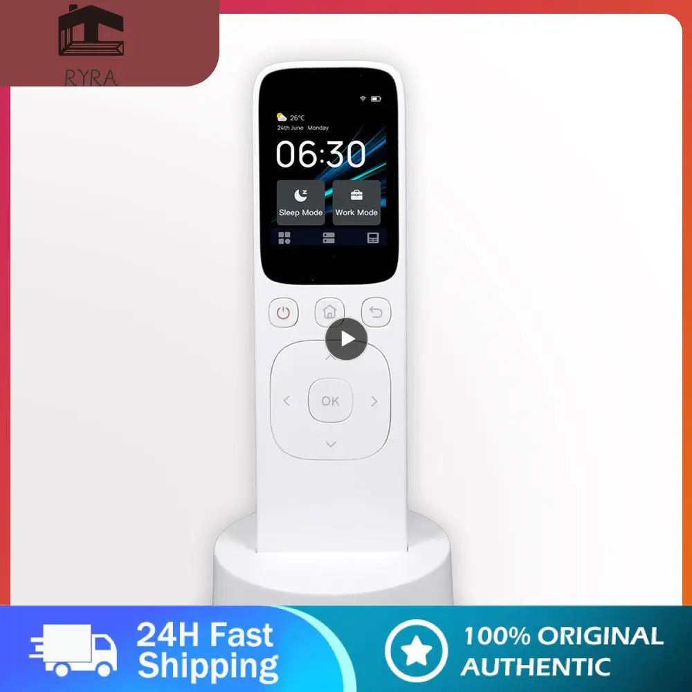 

Receiving Controller Smart Handheld Working Temperature 0-50 ℃ 32-122 ℉ Wireless Touch Pane Wireless Design Ir Remote Controller