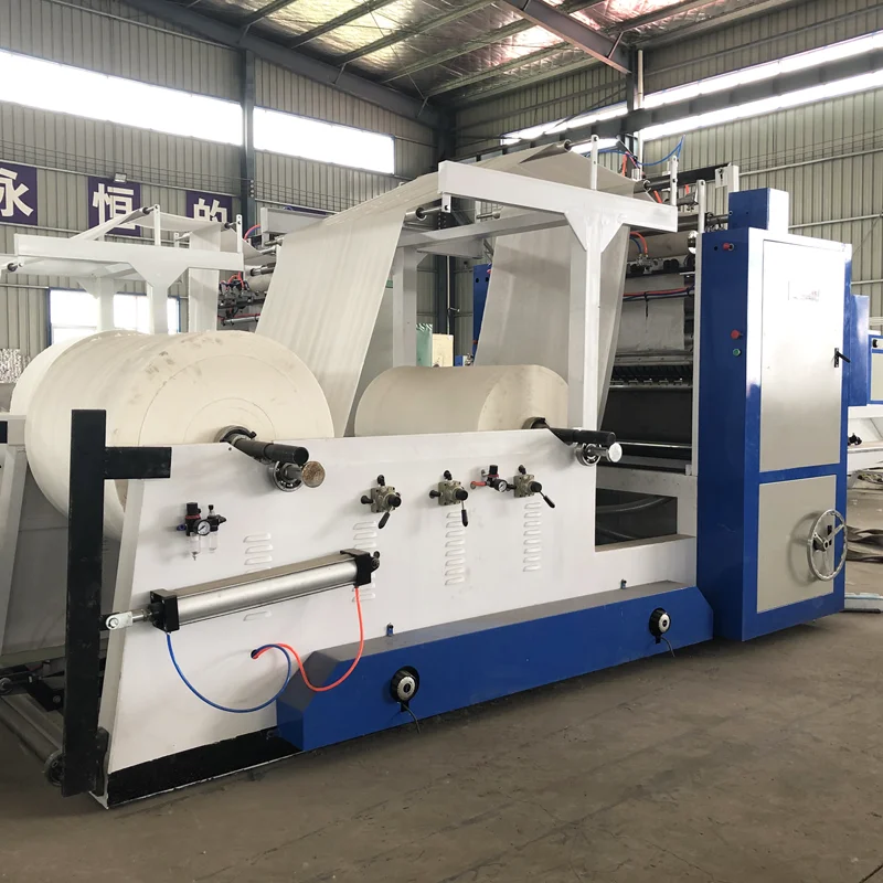 YG Машина для складывания тканевых бумажных полотенец лица Простая в