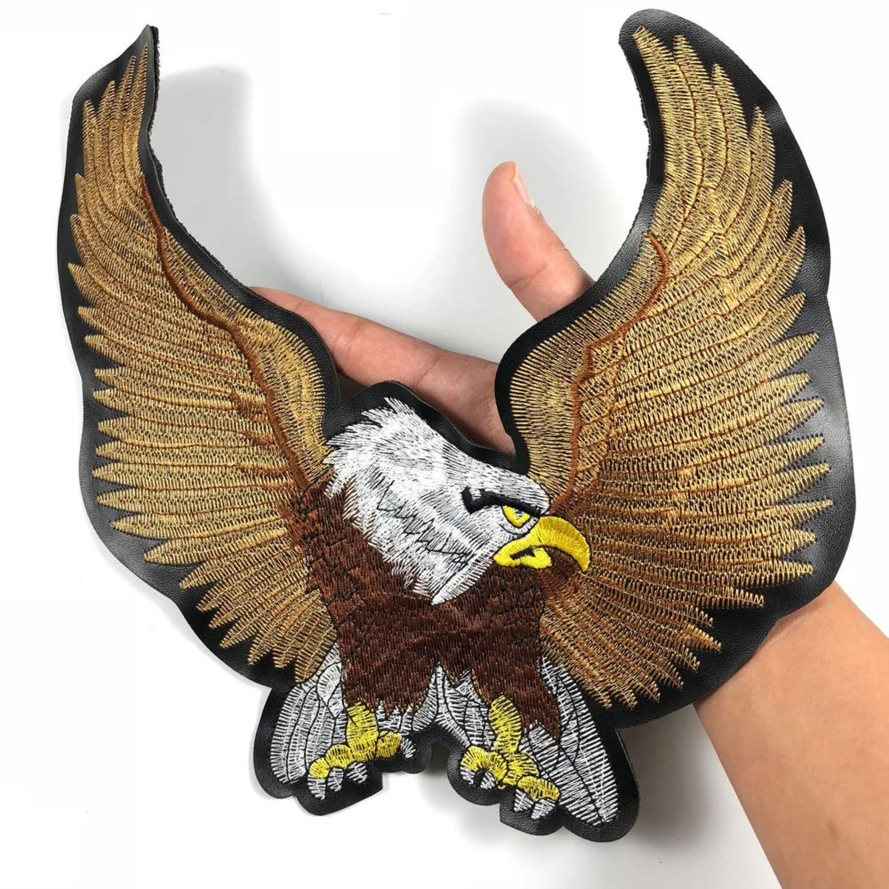 Кожаные нашивки с вышивкой для джинсов и курток