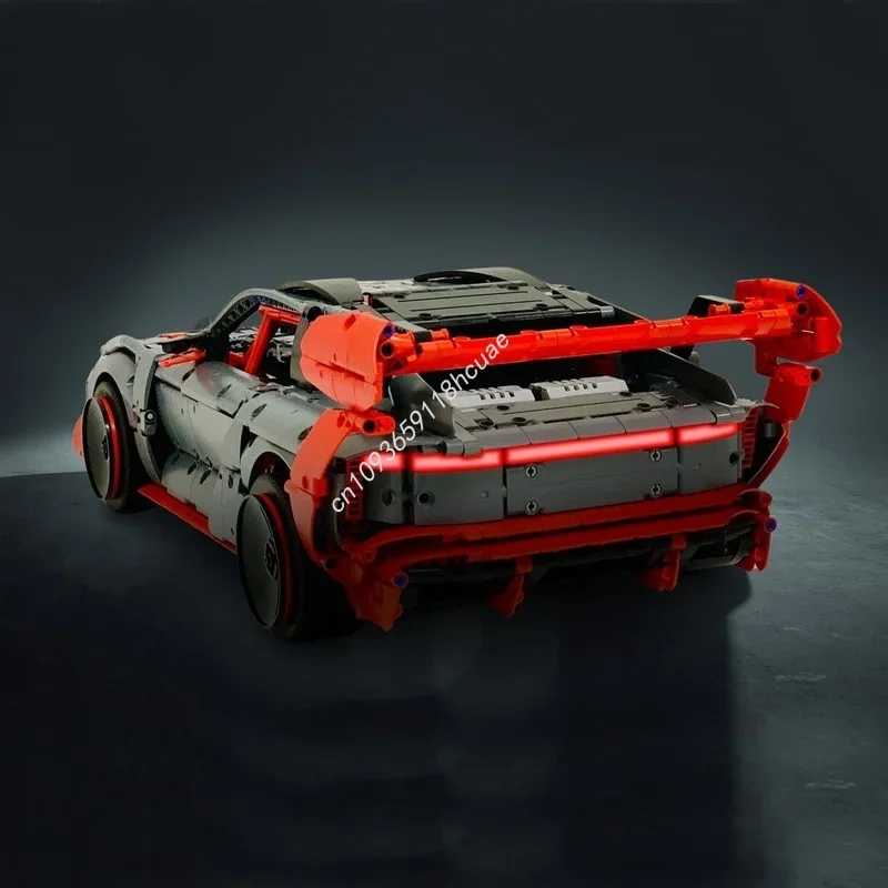 Фото 3187 деталей MOC Audi E-Tron Quattro HOONITRON RC: Конструктор, модель для сборки, архитектурная игрушка, подарок на Рождество, развивающий набор для детей, сделай сам №2