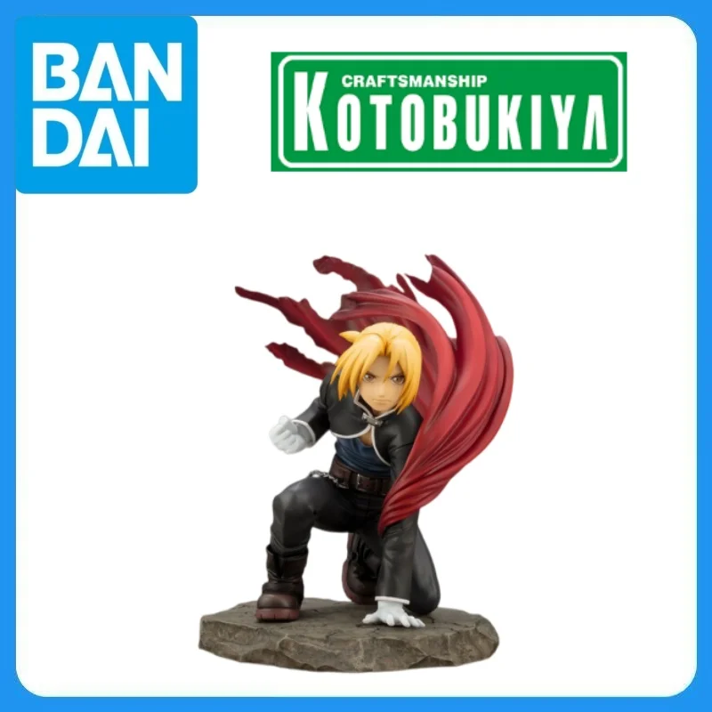 Фото В наличии Оригинальная фигурка Kotobukiya Fullmetal Alchemist: Восстановление алхимии (Hagane no Renkinjutsushi) Эдвард Элрик ARTFX J 1/8, аниме-модель, коллекционная игрушка №1