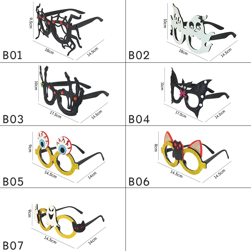 Пластиковые очки для Хэллоуина паук паутина глазный шар реквизит фото демон