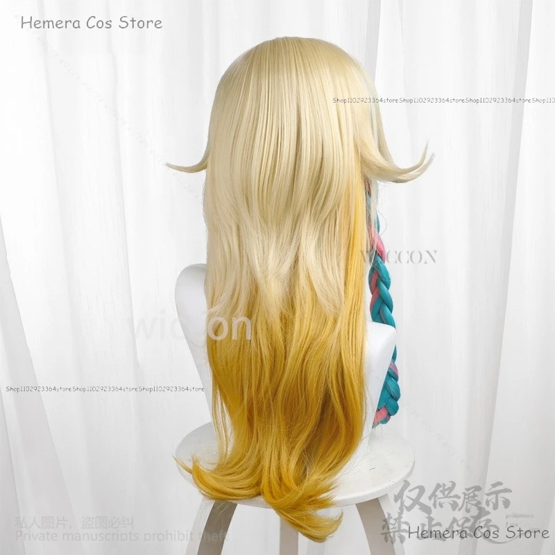 Парик для косплея Хэллоуина из аниме Genshin Impact