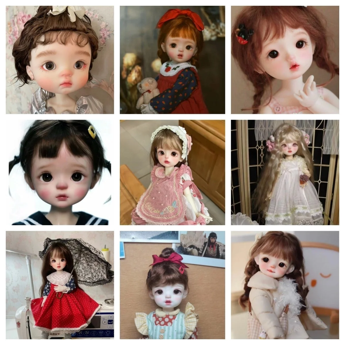 

Женская Коллекционная кукла 1/6 qianqian yuanbao jiaozi, модель blythe, кукла без макияжа, подарок для девочек, шарнирные куклы