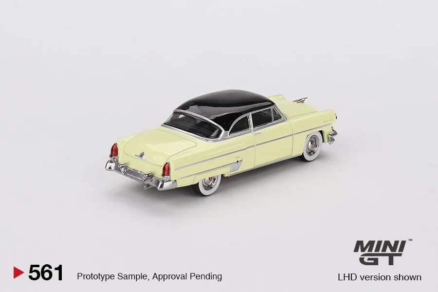 MGT 1:64Lincoln Капри 1954 Роскошная желтая модель литая автомобиля детские игрушки