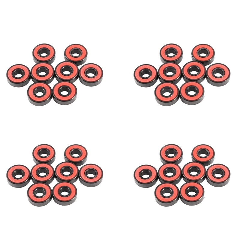 

32 Pcs Ceramic Bearings High Speed Wear Resistant For Skate Skateboard Wheel For Skateboard Scooters Skate