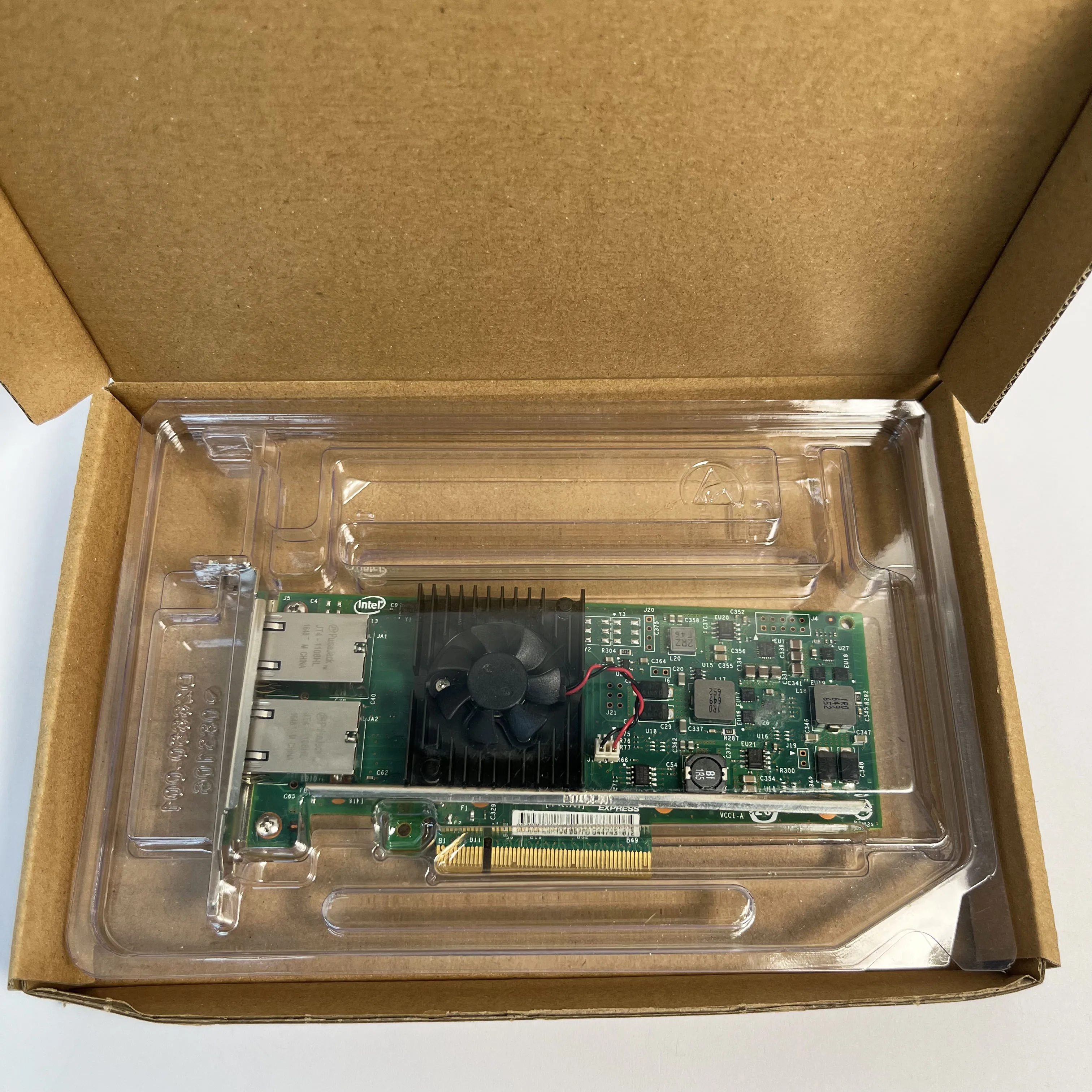 X540-T2 Intel X540 Chipset PCIe x8 Dual Copper RJ45 10Gbps Port Ethernet Network Card Compatible