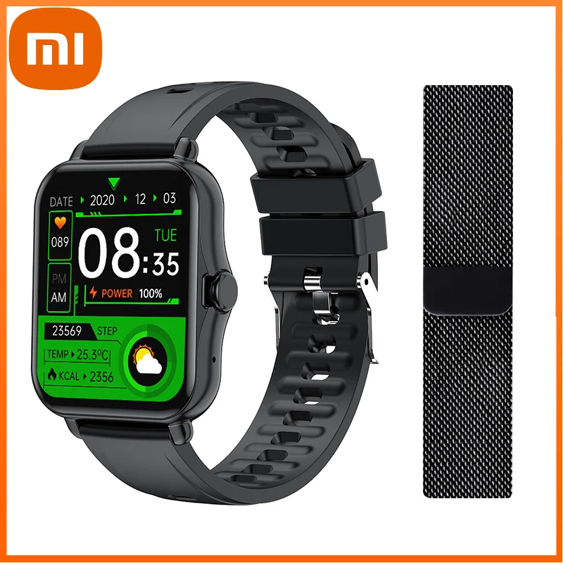 

XIAOMI Smart Watch Men Women Bluetooth Call Waterproof Music Control Fitness Tracker 1.69 Inch Screen Smartwatch For Android IOS