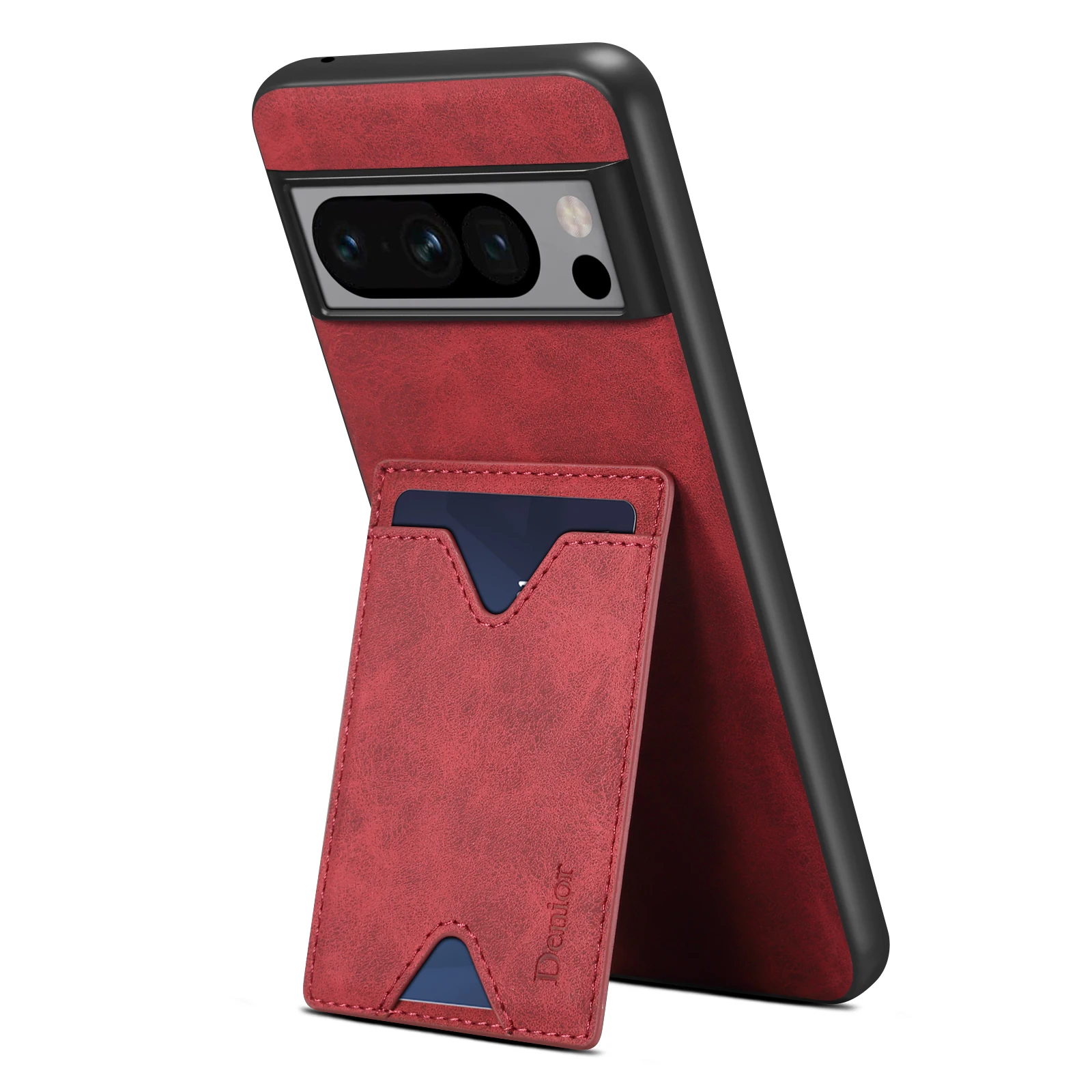 

Luxury Pu Leather Support Card Phone Cases For Google Pixel 8 Pixel8 Pro Business Slot Online Celebrity Back Cover Case
