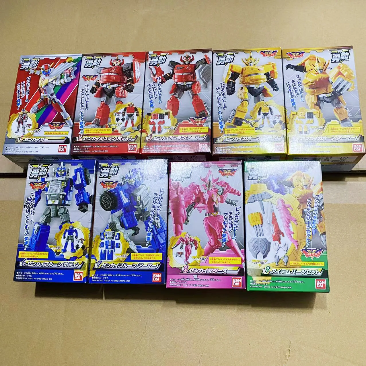 Goshikida Juran Kikai Sentai Zenkaige Коллекция Орнамент Детский день Подарки Фигурка Модель