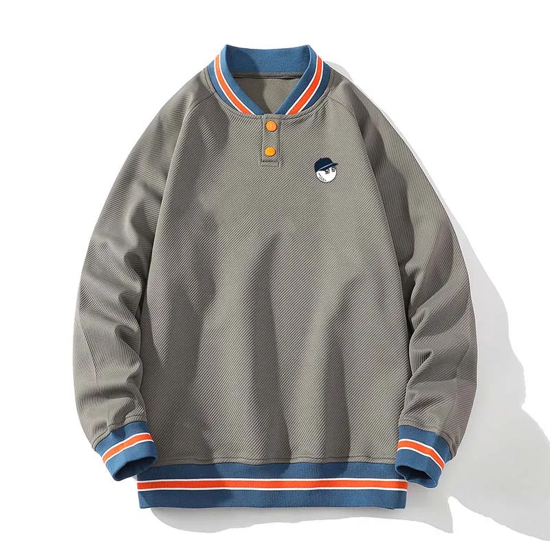 Men Malbon Golf Hoodies Wear Clothing Hip Hop Spring Loose Pullover Streetwear Polo Casual Men's Sweatshirt T Shirt Sports