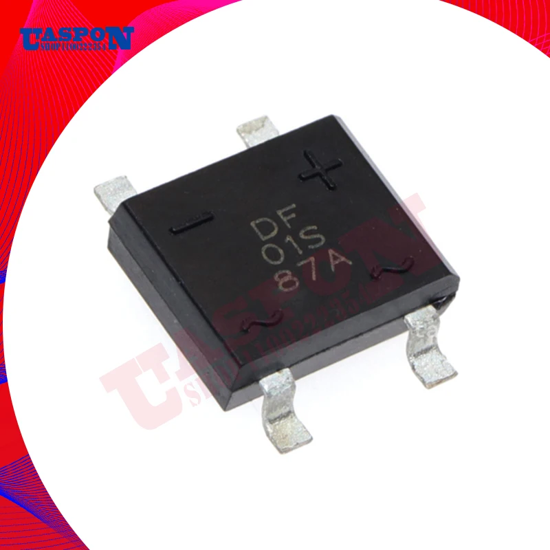 

20 шт. DF10 DF10S 1A 1000V SMD выпрямительный мост ABS10 SOP-4 MB10S SOP4 1000V 0.5A MB6S MB8S