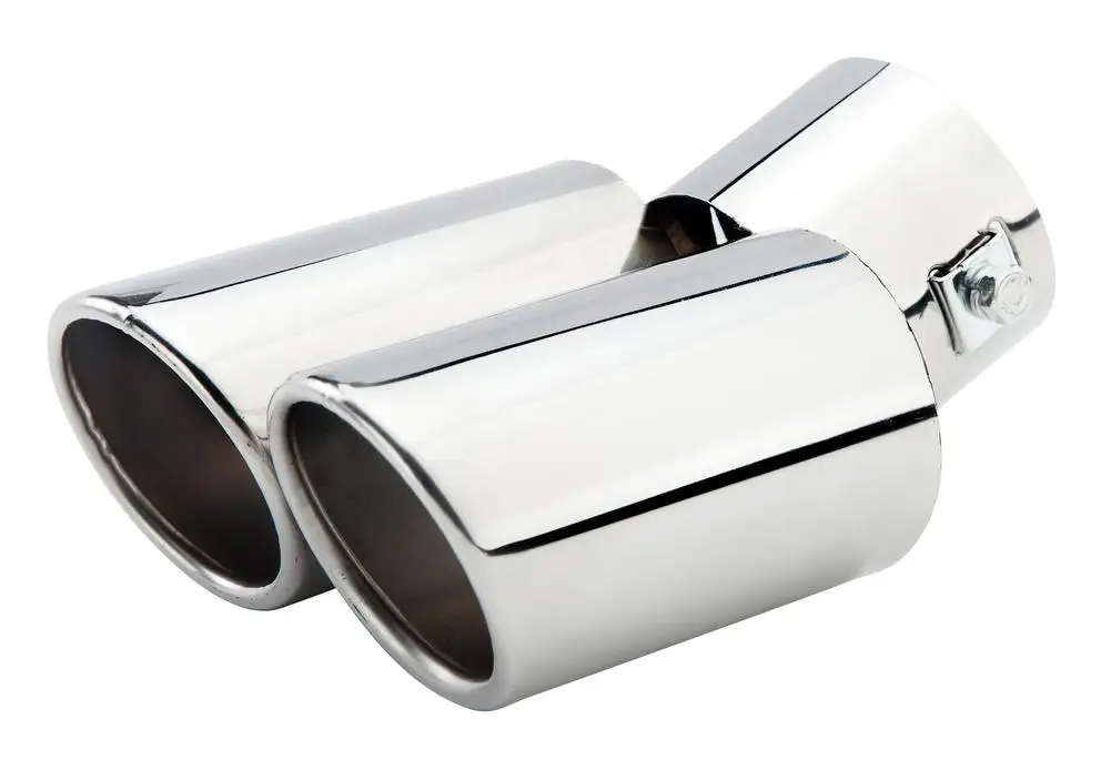 Изогнутый глушитель выхлопной трубы из нержавеющей стали 63 мм |