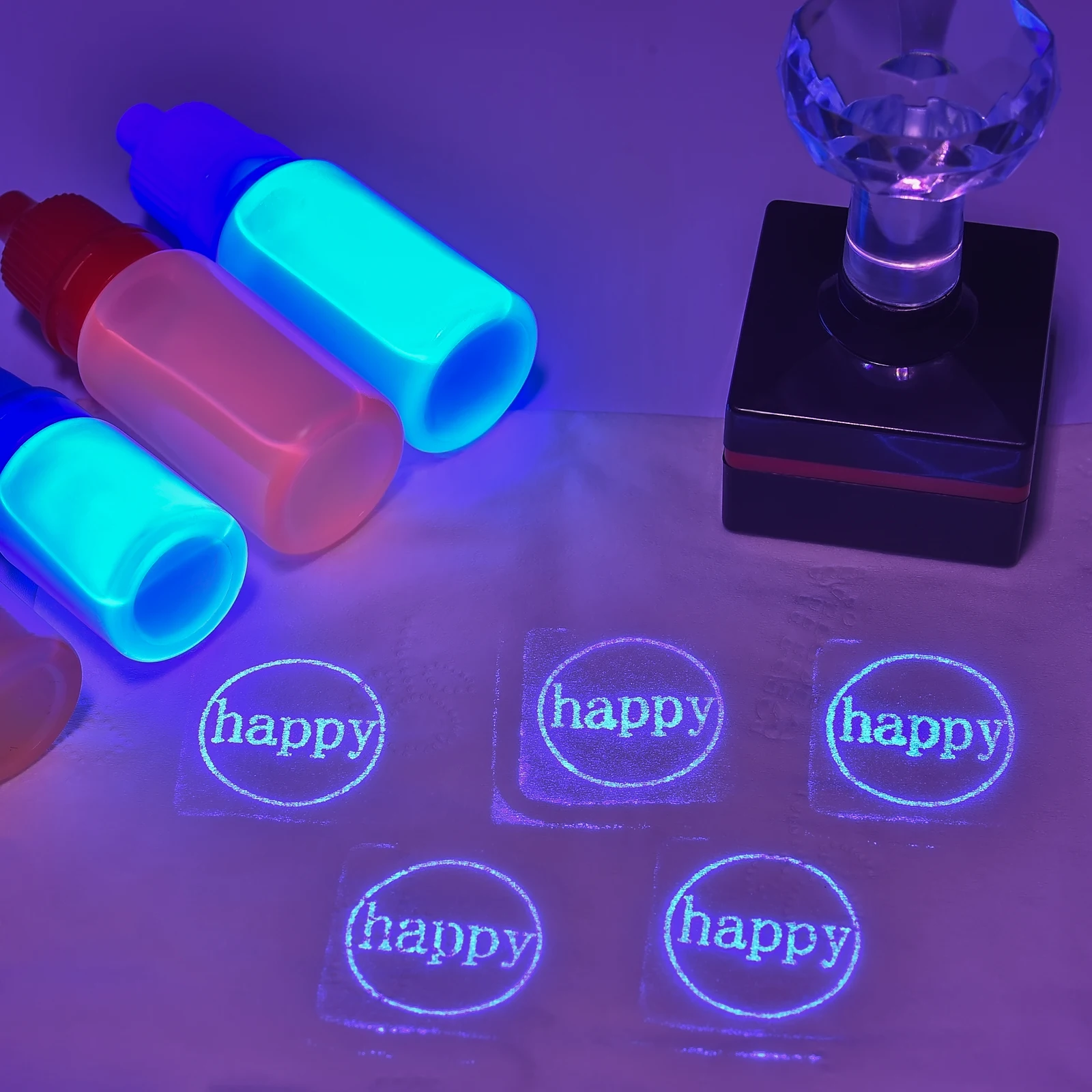 5/10 мл флуоресцентный штамп против подделки чернила резиновый