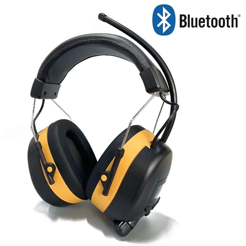 

Шумозащитные наушники YHKEMA Bluetooth FM-радио SNR 30 дБ