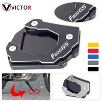 for bmw f800gs adventure f800 gs 2018 2019 2020 motorcycle cnc foot side stand pad plate kickstand enlarger support extension