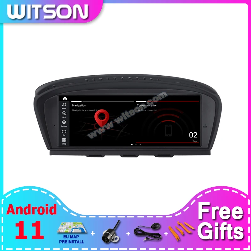 

WITSON BMW BIG SCREEN Android 11 For BMW 3 Series E90 BMW 5 Series E60 2005-2009 CCC 4G RAM 64GB ROM CAR RADIO