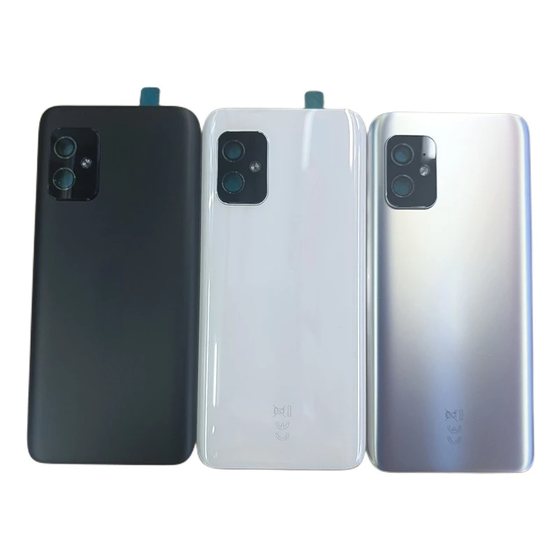 Оригинальная стеклянная задняя крышка для Asus Zenfone 8 ZS590KS задняя крышка батарейного отсека задняя крышка корпуса для ASUS ZS590KS Крышка батарейного отсека