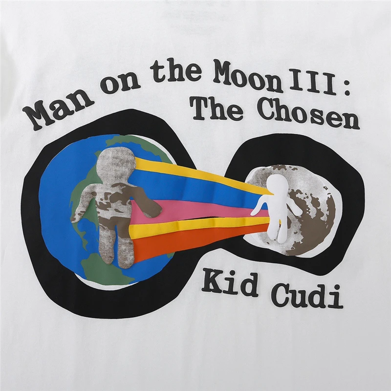 Хорошее качество CPFM X Детские модные футболки Cudi для мужчин 1:1 CPFM.XYZ женские
